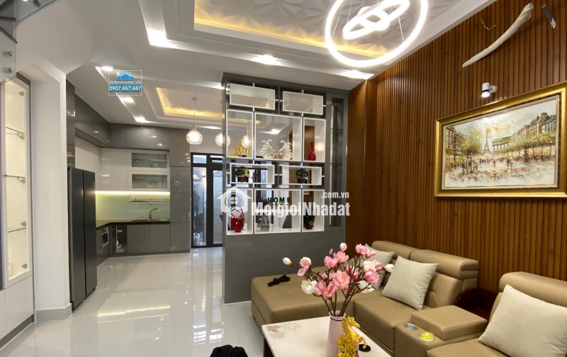 CHỈ 8.8 TỶ Nhà 4 lầu - Hẻm xe hơi. MẶT TIỀN 4.6M, DIỆN TÍCH 68.6M2 [P3Q8]